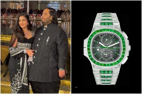 ambani son watch price.